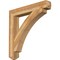 Ekena Millwork Thorton Craftsman Rough Sawn Bracket, Western Red Cedar, 6"W x 42"D x 42"H BKT06X42X42THR04RWR - alternate 1